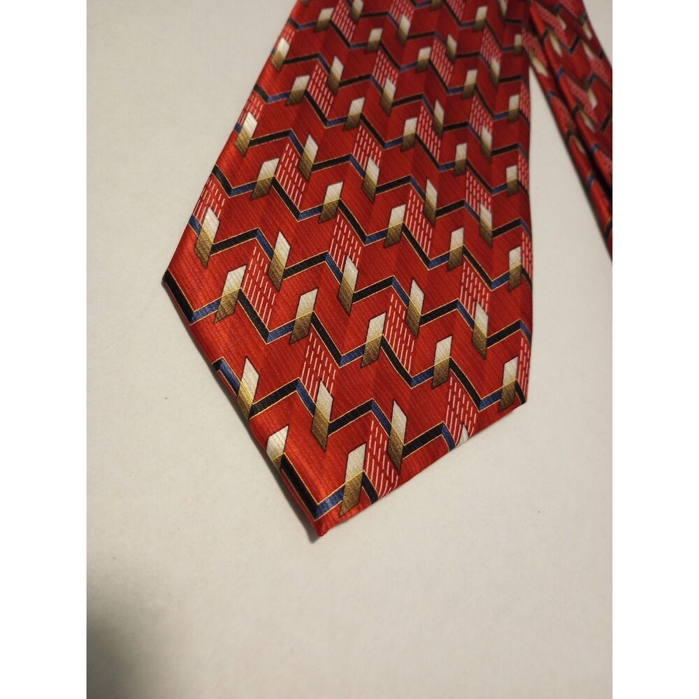 Meeting Streets 100% Silk Men's Neck Tie 60 inches long